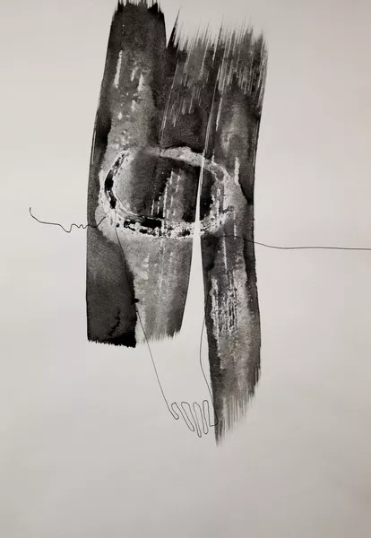 Sans titre, 2010, encre