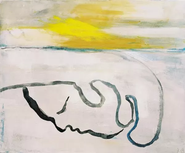 Le lointain, 2009, Toile