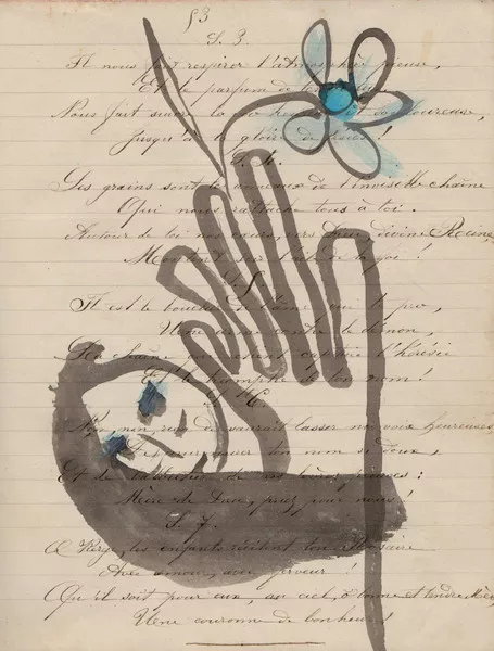 'C'était déjà vers la sixième heure', 2004, Fixé sous verre