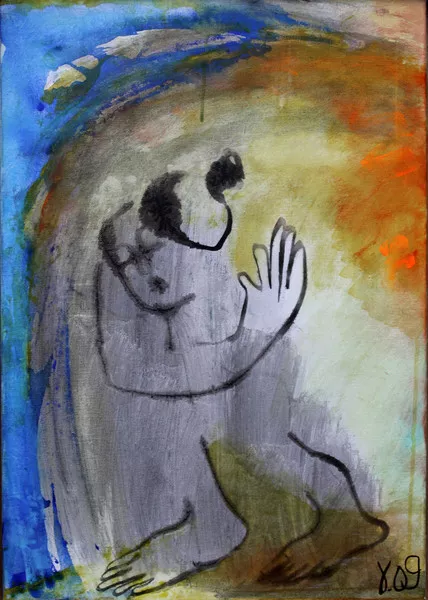 O mon rosaire, 2008, Croquis